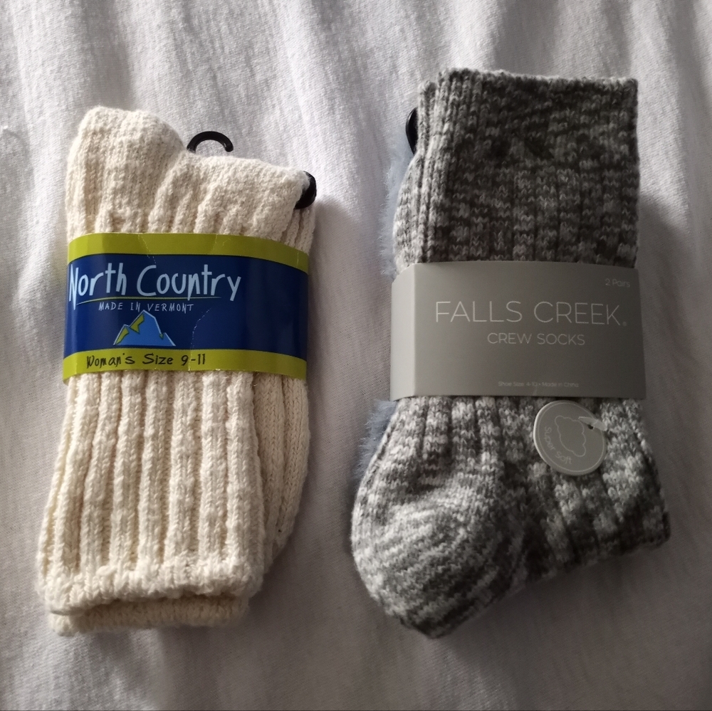 NWT North Country & Falls Creek Cozy Socks